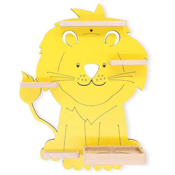 Étagère Boarti figurines lion 1 set