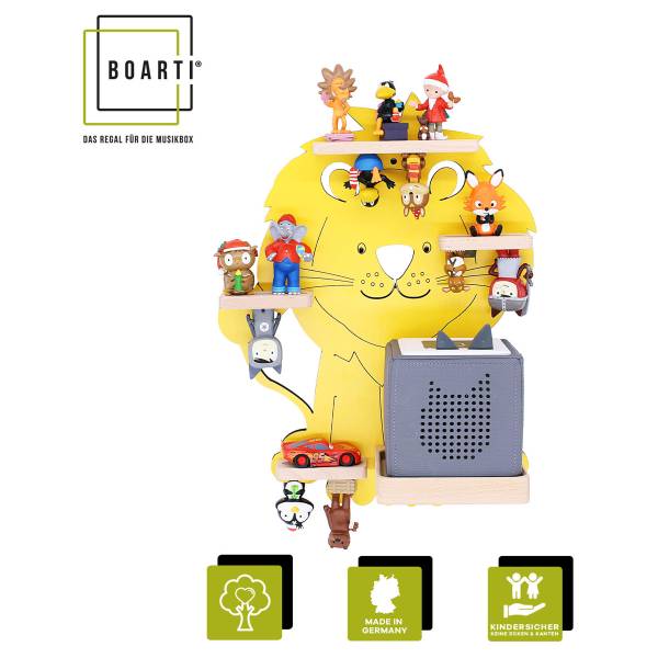 Étagère Boarti figurines lion 1 set