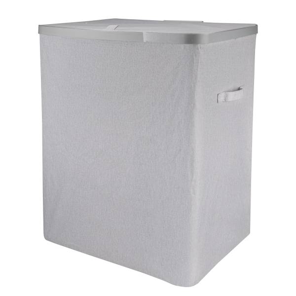 Wasmand Bob grijs - polyester - andere - polypropeen - 56 x 67 x 40 cm