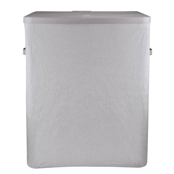 Wasmand Bob grijs - polyester - andere - polypropeen - 56 x 67 x 40 cm