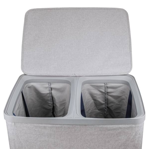 Wasmand Bob grijs - polyester - andere - polypropeen - 56 x 67 x 40 cm
