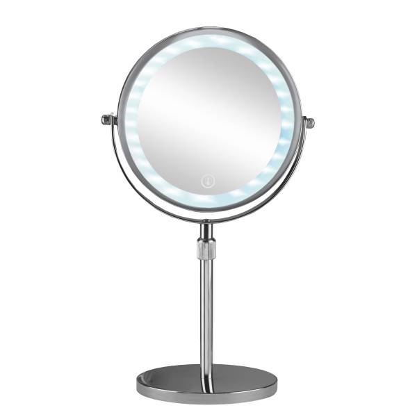 Kosmetikspiegel Level Silber