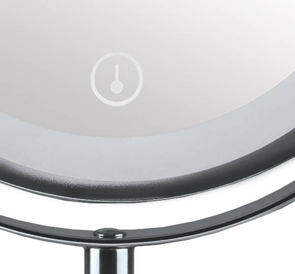 Kosmetikspiegel Level Silber