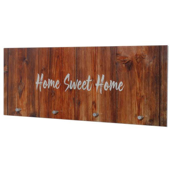 Garderobenleiste Lem - Sweet Home Glas - Braun