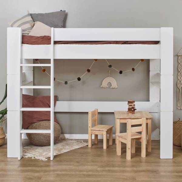 Spieltisch-Set Mads 3-teilig Kiefer Natur