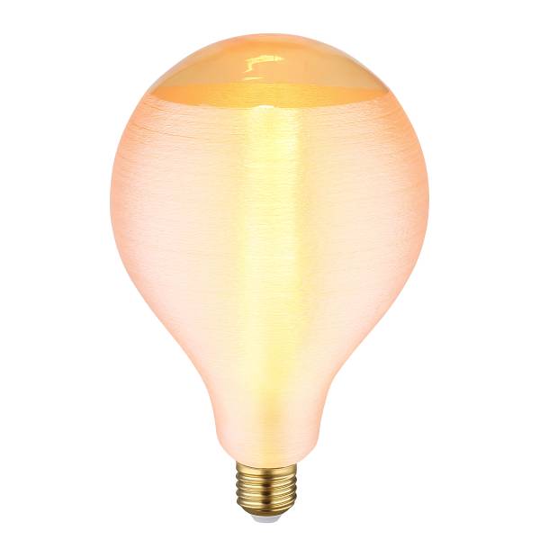 Ampoule LED Naima Verre coloré - Ambre jaune