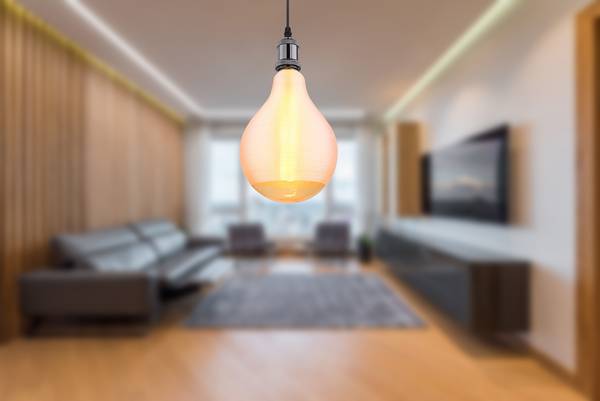 Ampoule LED Naima Verre coloré - Ambre jaune