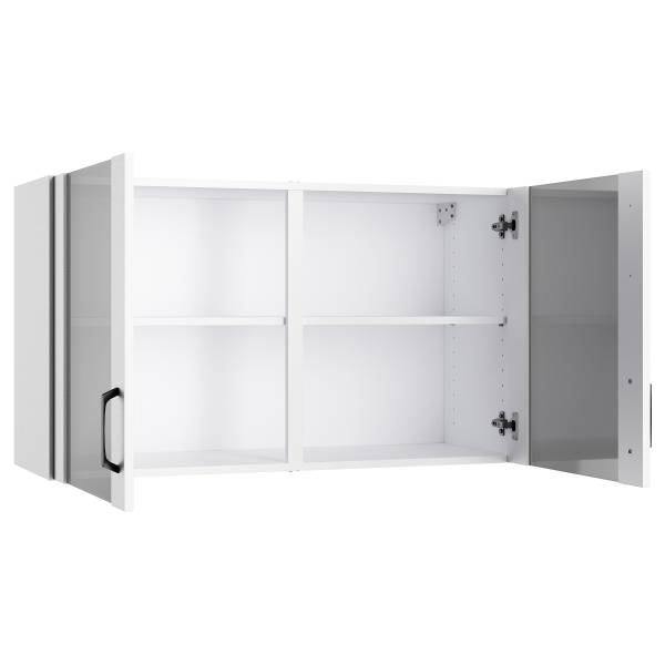 Hängeschrank OPTImulti Glastüren Weiß
