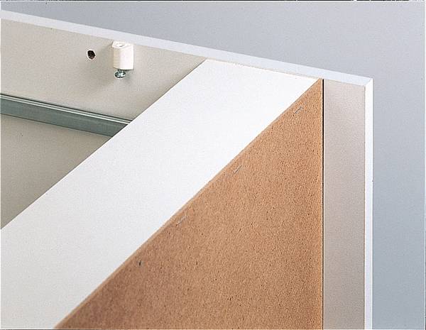 Hängeschrank OPTImulti Glastüren Weiß