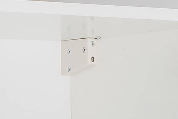 Hängeschrank OPTImulti Glastüren Weiß