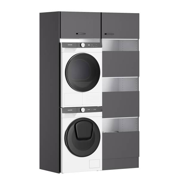 Waschmaschinenschrank OPTImulti Kombi D Anthrazit
