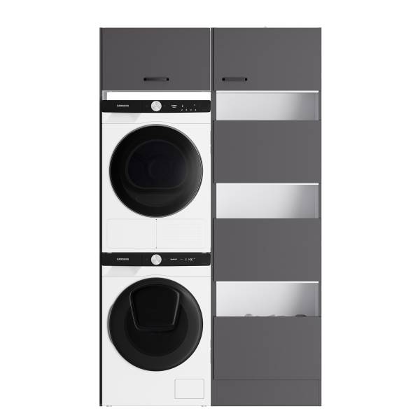 Waschmaschinenschrank OPTImulti Kombi D Anthrazit