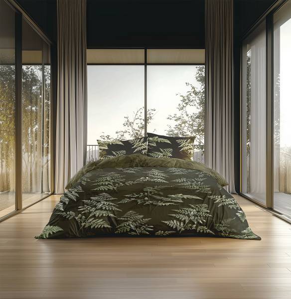 Mako-Satin-Bettwäsche Rua Mako-Satin - 200 x 260 cm + 2 Kissen 60 x 70 cm