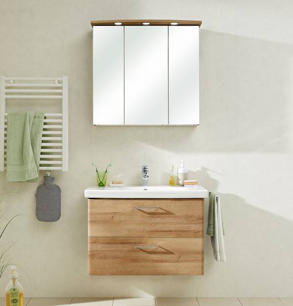 Badset Quickset 917 2-teilig Eiche Riviera Dekor