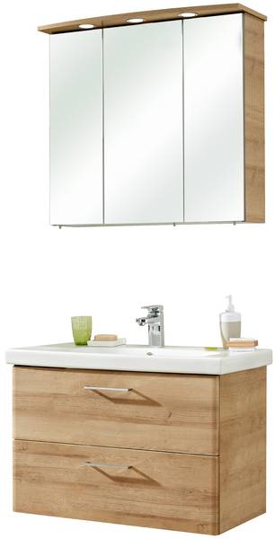 Badset Quickset 917 2-teilig Eiche Riviera Dekor