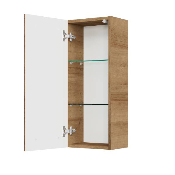 Badset Quickset 917 4-teilig Kombi B Eiche Riviera Dekor