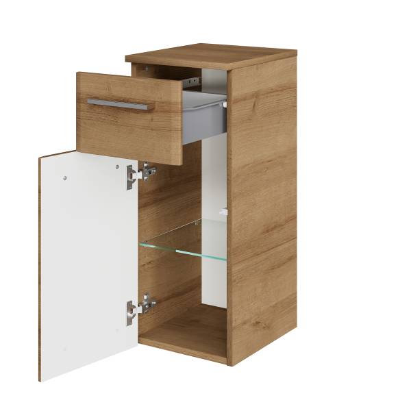 Badset Quickset 917 4-teilig Kombi B Eiche Riviera Dekor