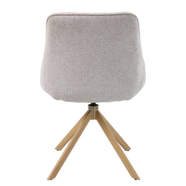 Esszimmerstuhl NEW MODERN Stahl/Polyester - Beige