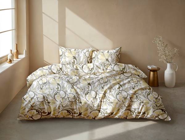 Flanellen beddengoed Amaury 140 x 250 cm + kussen 60 x 70 cm