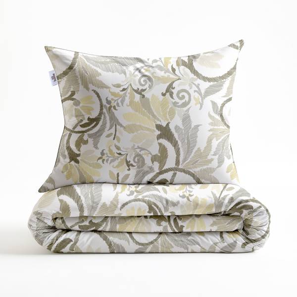 Flanellen beddengoed Amaury 140 x 250 cm + kussen 60 x 70 cm