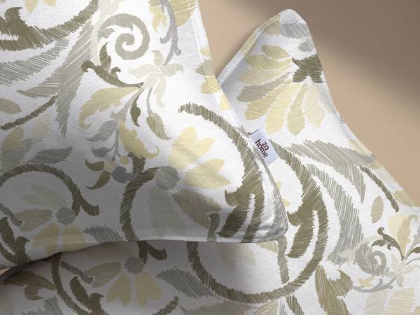 Flanellen beddengoed Amaury 140 x 250 cm + kussen 60 x 70 cm