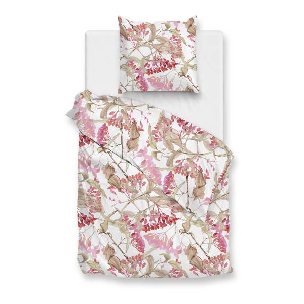 Linge de lit en satin Mako Dario 135 x 200 cm + oreiller 80 x 80 cm