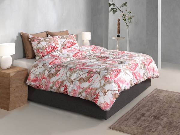 Linge de lit en satin Mako Dario 135 x 200 cm + oreiller 80 x 80 cm