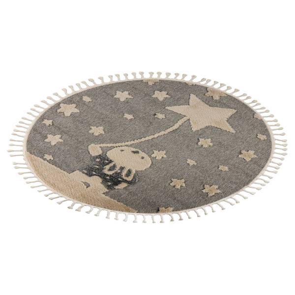 Laagpolig Modena 418 rond meerdere kleuren - andere - 133 x 1.9 x 133 cm
