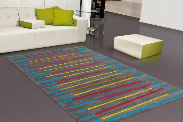 Kurzflorteppich Mood 4311 Multicolor - Andere - 170 x 2 x 240 cm