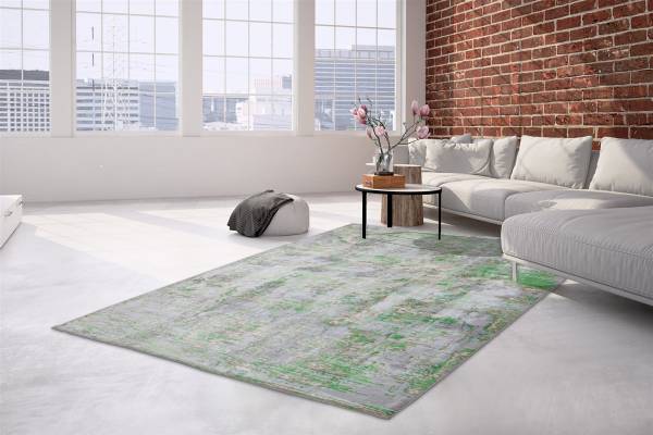 Tapis à poils ras Ocean 500 Multicolore - Viscose - 70 x 2.7 x 140 cm