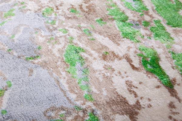 Tapis à poils ras Ocean 500 Multicolore - Viscose - 70 x 2.7 x 140 cm