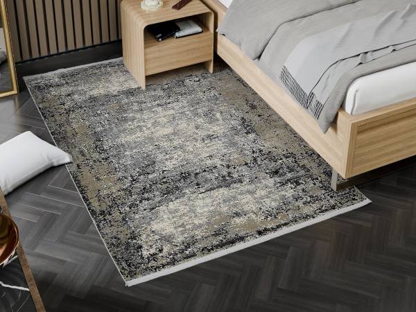 Tapis à poils courts Vega Star Tissu mélangé - 80 x 150 cm