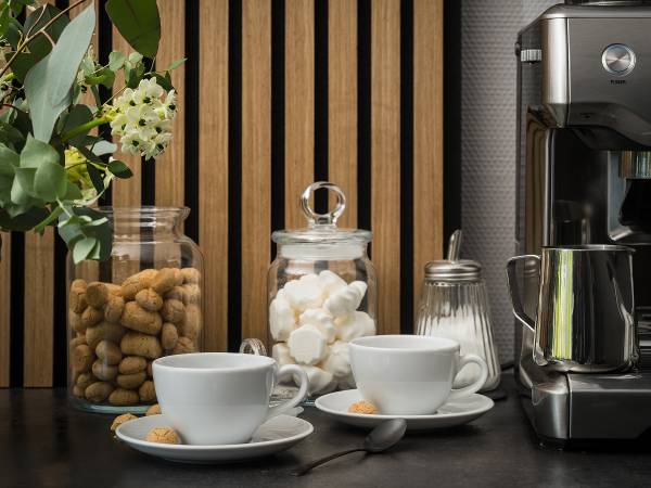 Kaffeetassen Bistrot Porzellan - Weiß
