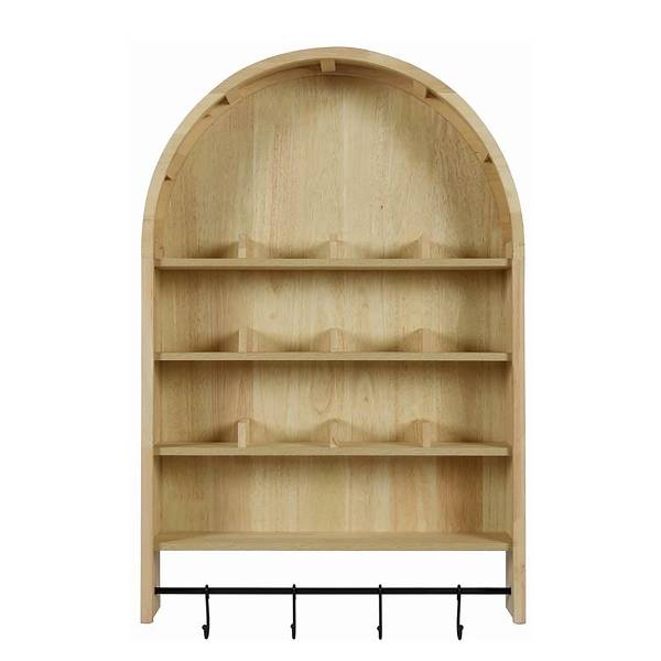 Tassenregal Noden Braun