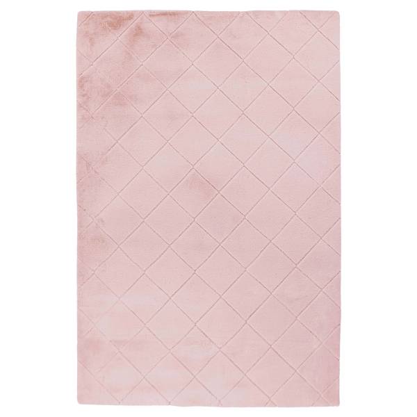 Tapis à poils longs Imala 125 Rose - 80 x 150 cm