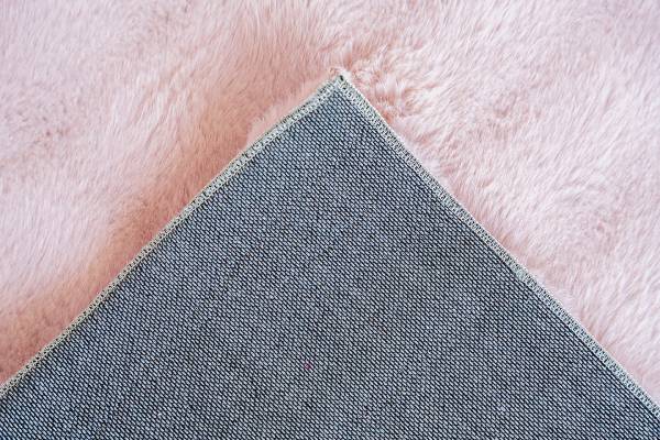 Tapis à poils longs Hailey 125 Rose - 160 x 230 cm