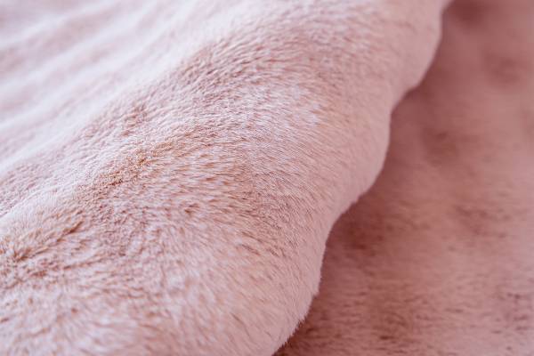 Tapis à poils longs Hailey 125 Rose - 160 x 230 cm