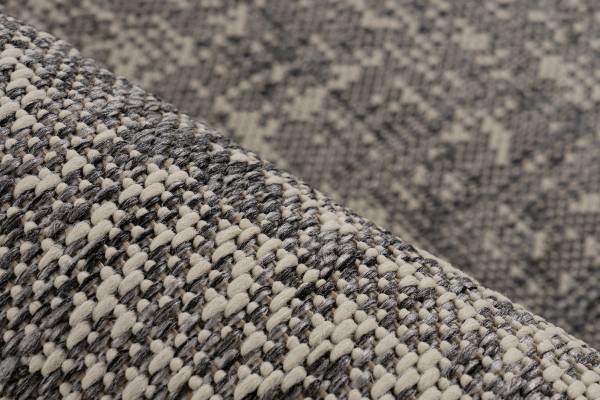 Kurzflorteppich Nibru 625 Silber - 80 x 150 cm