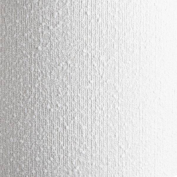 Lampada da tavolo GROOVED Legno di mango / poliestere / poliacrilico / ferro - nero / bianco - 1 punto luce