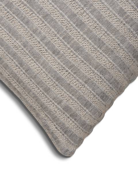 Kissenbezug Striscia Beige - Mischgewebe - 50 x 15 x 50 cm