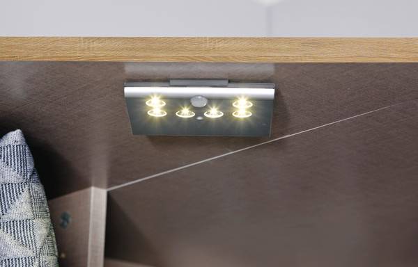 LED-kastverlichting Rauch Orange grijs