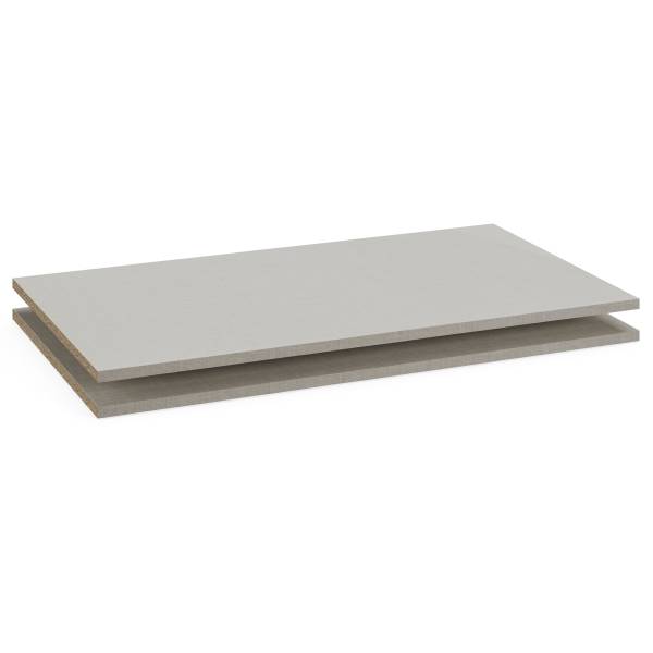 Tablette Rauch Blue prof. 45 cm Aspect lin Texline