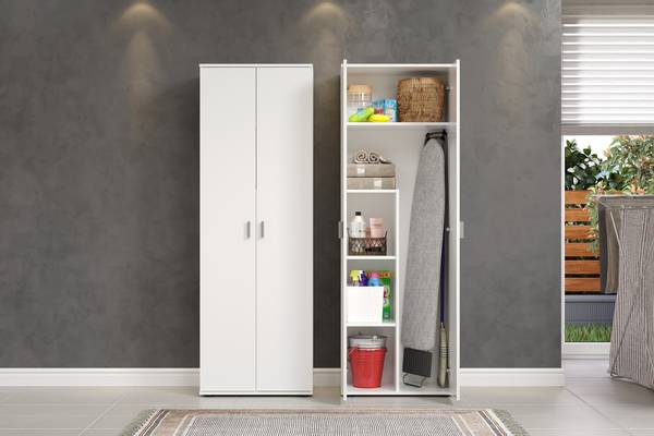 Mehrzweckschrank Basics Weiß