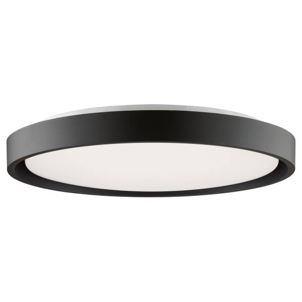 LED-Deckenleuchte Sonora Eisen - Schwarz - 1-flammig