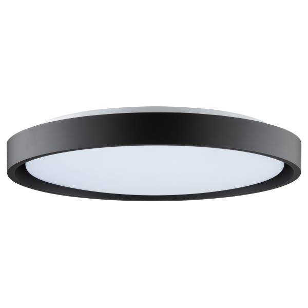 LED-Deckenleuchte Sonora Eisen - Schwarz - 1-flammig
