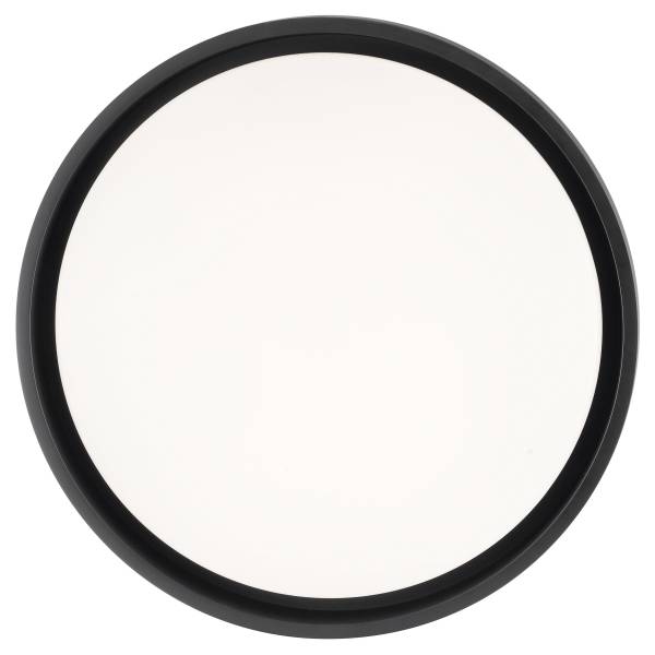 LED-Deckenleuchte Sonora Eisen - Schwarz - 1-flammig