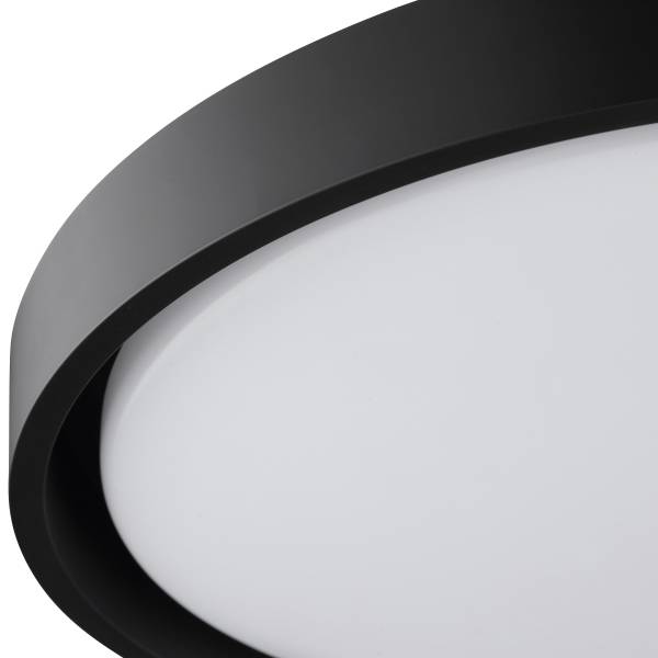 LED-Deckenleuchte Sonora Eisen - Schwarz - 1-flammig