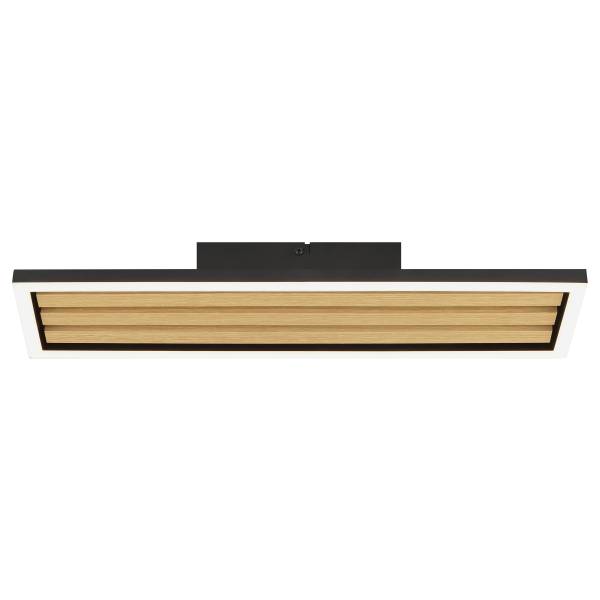 LED-Deckenleuchte Calma Typ C Eisen - Schwarz - 1-flammig