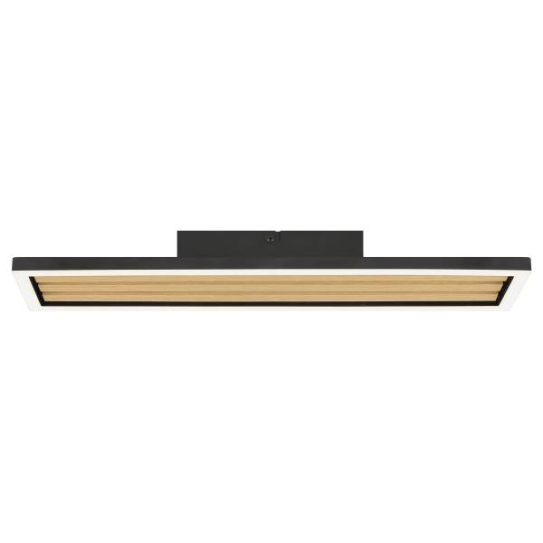 LED-Deckenleuchte Calma Typ C Eisen - Schwarz - 1-flammig