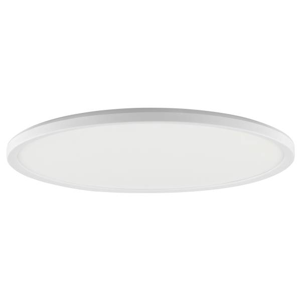 Plafonnier LED Lumaro Plastique - Blanc - 1 flamme